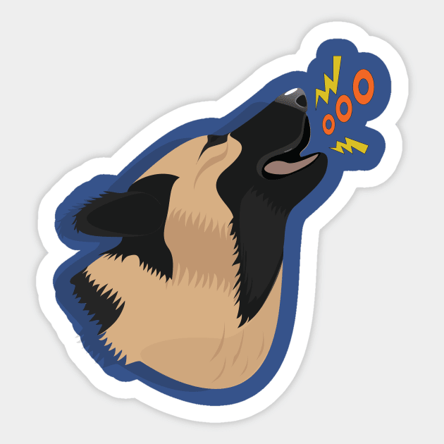 shepherd ooo Sticker by Kanom-Tom